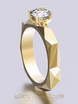 Помолвочное кольцо VGPK0081 из Желтое золото от Ювелирный Дом Версаль 2