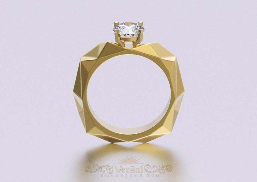 Помолвочное кольцо VGPK0081 из Желтое золото от Ювелирный Дом Версаль 3