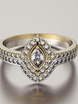 Помолвочное кольцо VGPK0086 из Комбинированные от Ювелирный Дом Версаль 1