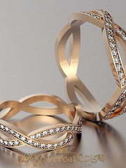 Обручальные кольца VGOK0032 из Розовое (красное) золото от Ювелирный Дом Версаль 1