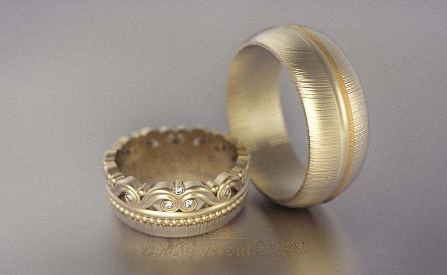 Обручальные кольца VGOK0170 из Желтое золото от Ювелирный Дом Версаль 1