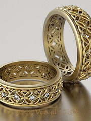 Обручальные кольца VGOK0078 из Желтое золото от Ювелирный Дом Версаль 1