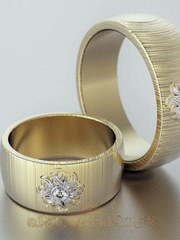 Обручальные кольца VGOK0105 из Желтое золото от Ювелирный Дом Версаль 2