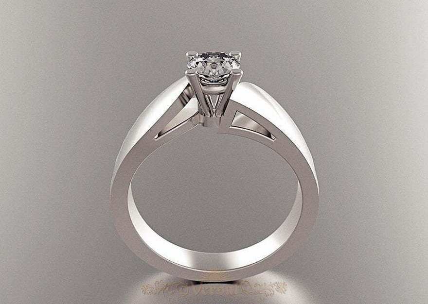 Помолвочное кольцо VGPK0048 из Белое золото от Ювелирный Дом Версаль 1