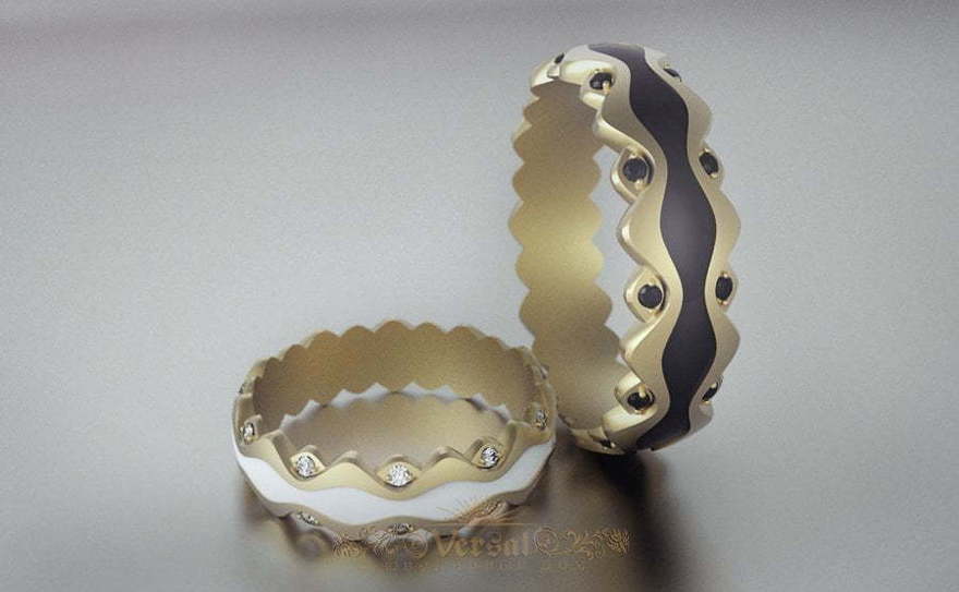 Обручальные кольца VGOK0011 из Желтое золото от Ювелирный Дом Версаль 2