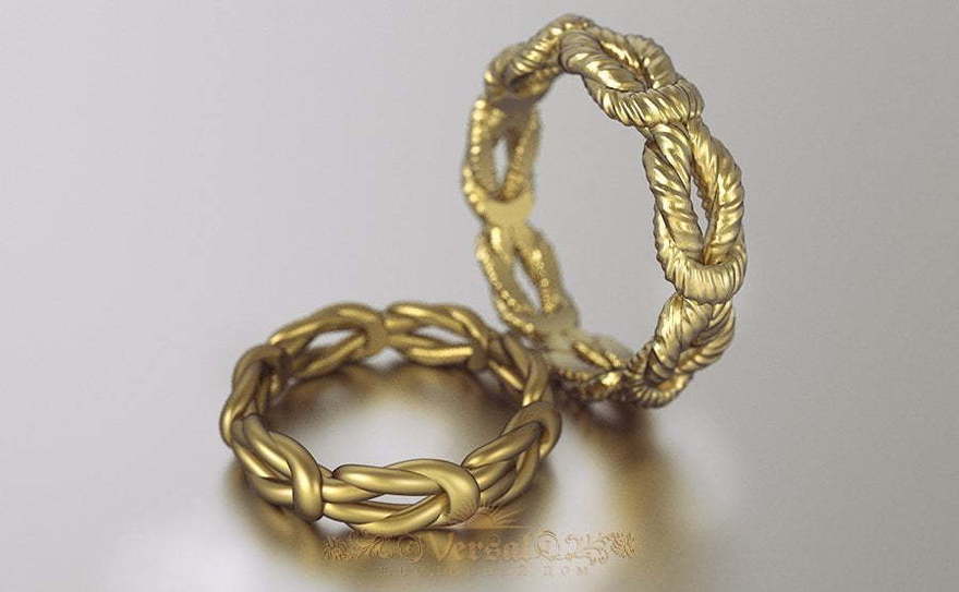 Обручальные кольца VGOK0180 из Желтое золото от Ювелирный Дом Версаль 2