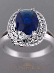 Помолвочное кольцо VGJK0145 из Белое золото от Ювелирный Дом Версаль 2