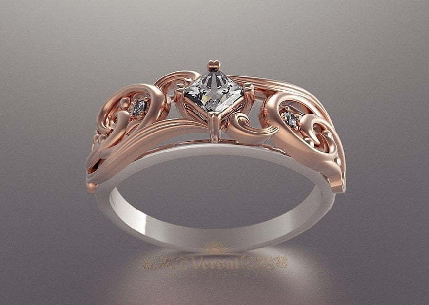 Помолвочное кольцо VGPK0101 из Комбинированные от Ювелирный Дом Версаль 3