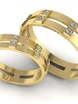 Обручальные кольца с сапфирами R-KO-1068 из Желтое золото от Ювелирный салон Art of glow 2