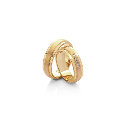 Обручальное кольцо 33-308 из Желтое золото от Ювелирный салон Vasilev and Kulagin 1