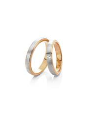 Обручальное кольцо 5-004 из Комбинированные от Ювелирный салон Vasilev and Kulagin 1