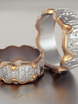 Обручальные кольца VGOK0160 из Комбинированные от Ювелирный Дом Версаль 2
