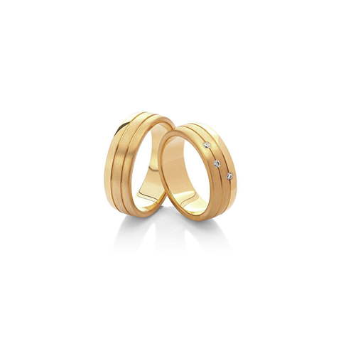 Обручальное кольцо 17-068 из Желтое золото от Ювелирный салон Vasilev and Kulagin 1