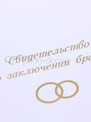 Папка С кольцами бежевая от  2