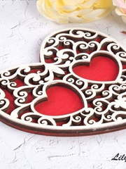 Подставка для колец арт.805 от Свадебный салон Wedding Lily 2