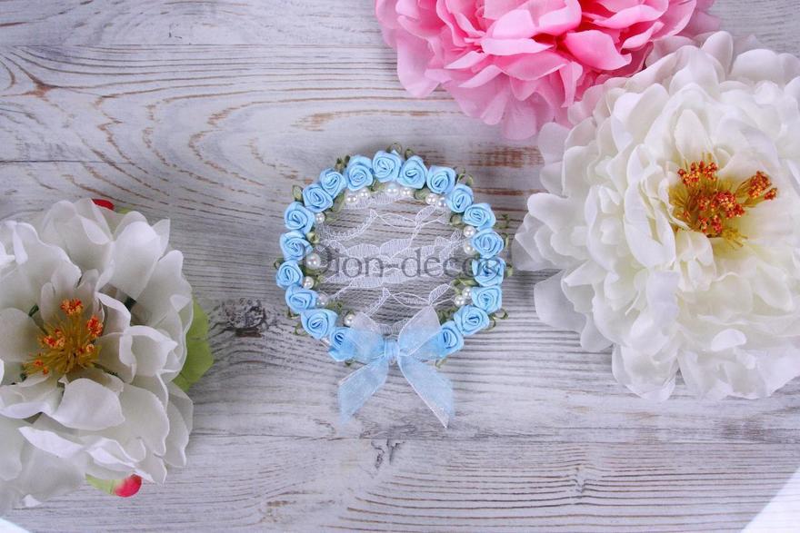 Блюдце для колец Голубой веночек от  2