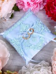 Подушечка для обручальных колец Небесно голубая от  1