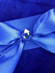 Бархатная подушечка Индиго от  2