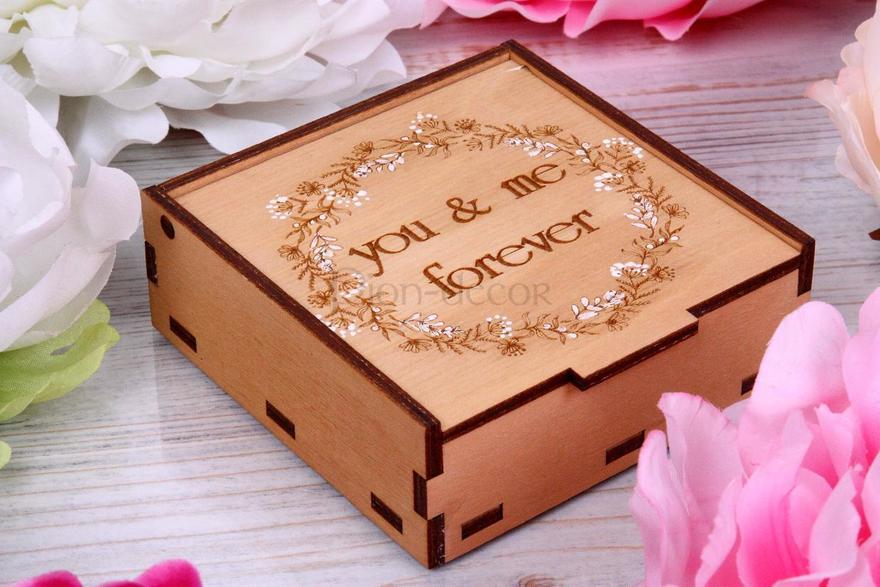 Коробочка для колец Веночек от  3