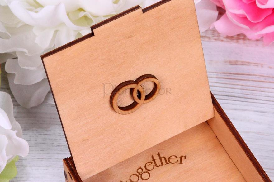 Коробочка для колец Веночек от  4