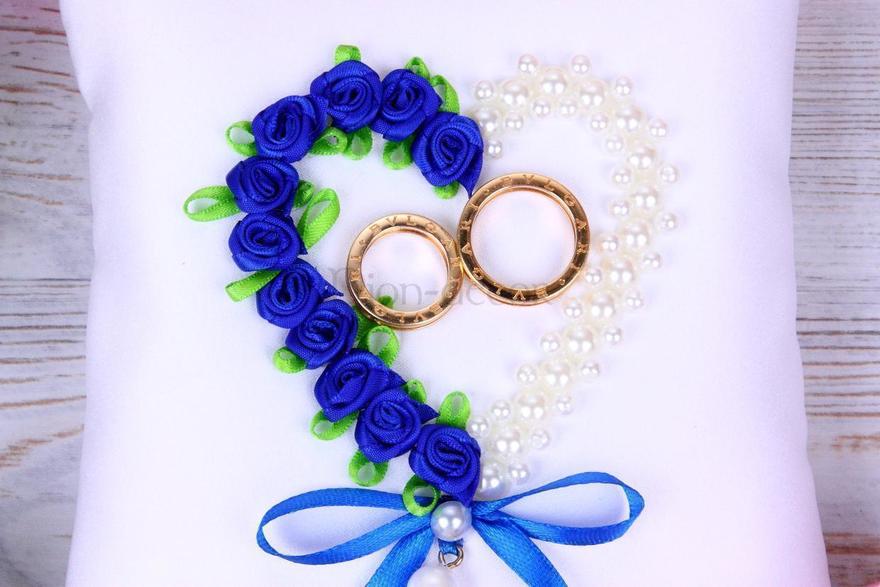 Подушечка Domenico синяя от  3