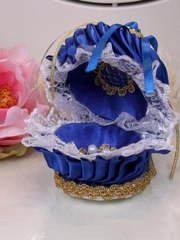 Ракушка для колец цвета индиго от  2