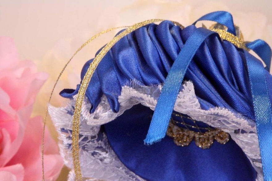 Ракушка для колец цвета индиго от  4