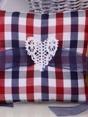 Подушечка для колец В клеточку от  1