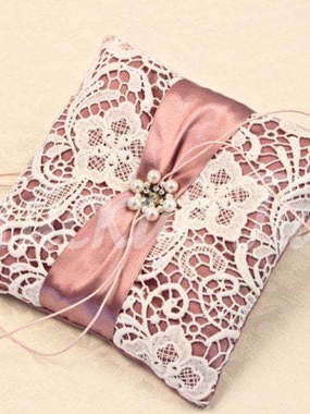 Свадебная подушечка для колец. Коллекция Эмма от Свадебная арт студия Райские Павы 1