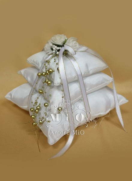 Подушка для колец Пирамида от Свадебный салон Amore Mio 1