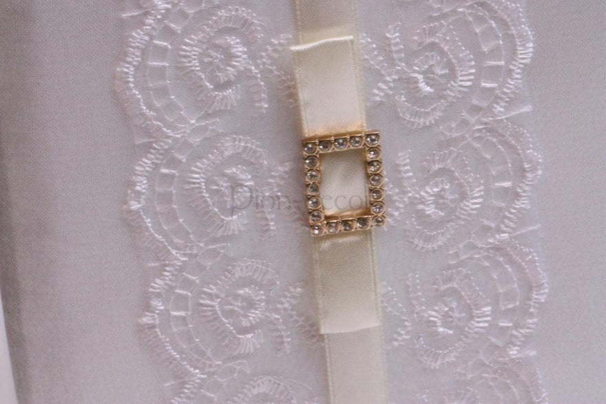 Папка с лентой и стразами от  2