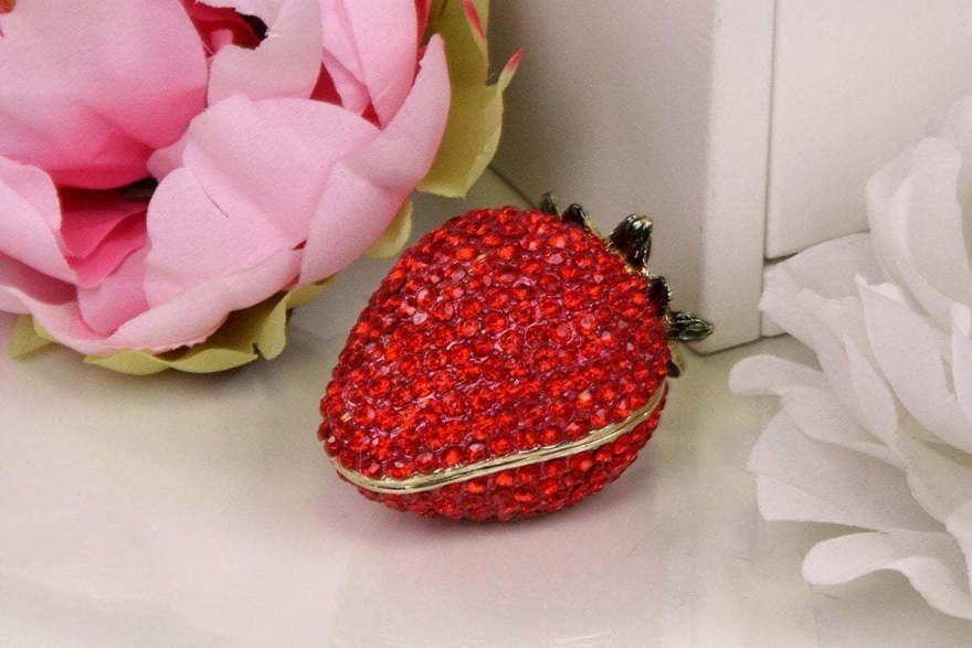 Шкатулка Клубничка для колец от  3