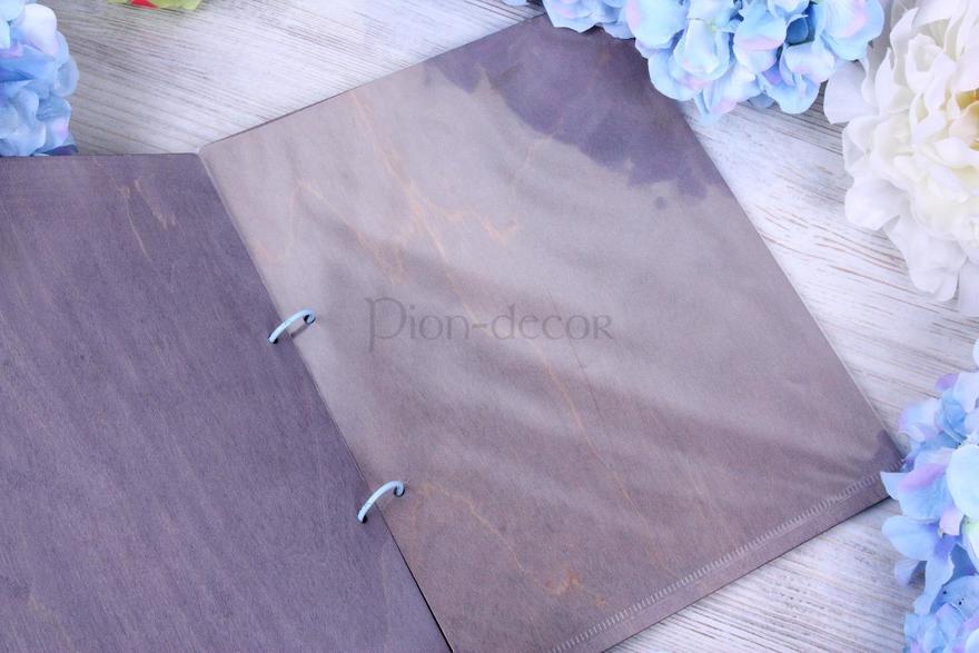 Деревянная папка Me to you для свидетельства от  4