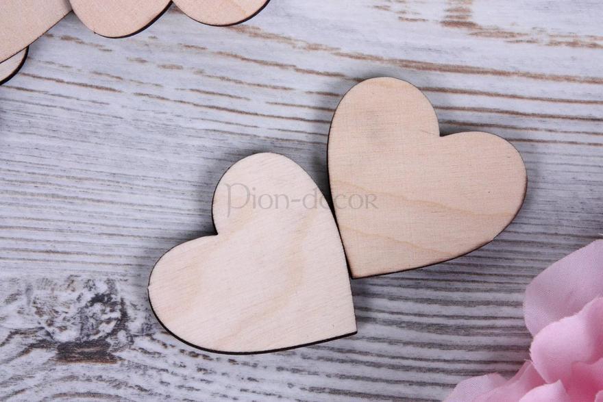 Сердечки для пожеланий Natural от  2