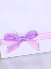 Карточка Бант лаванда от  2