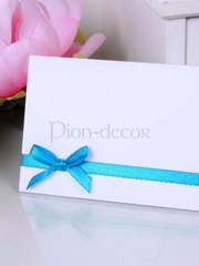 Карточка для имени гостя Бирюза от  1