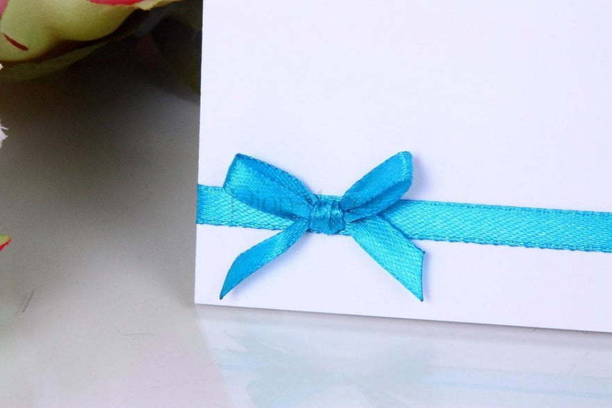 Карточка для имени гостя Бирюза от  2