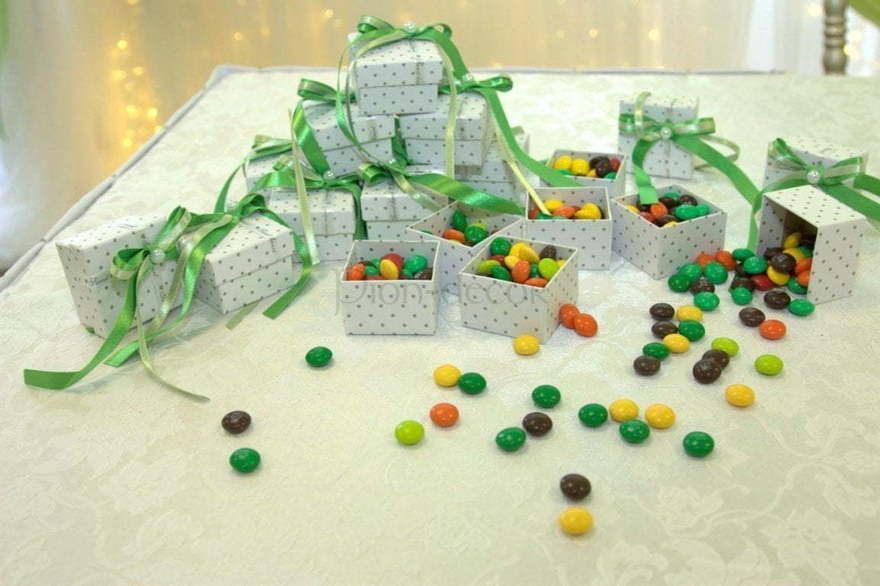 Свадебная бонбоньерка от  7