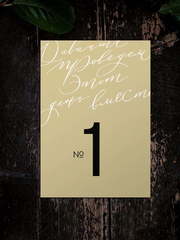 Этот день - номер стола от Пригласи красиво 1