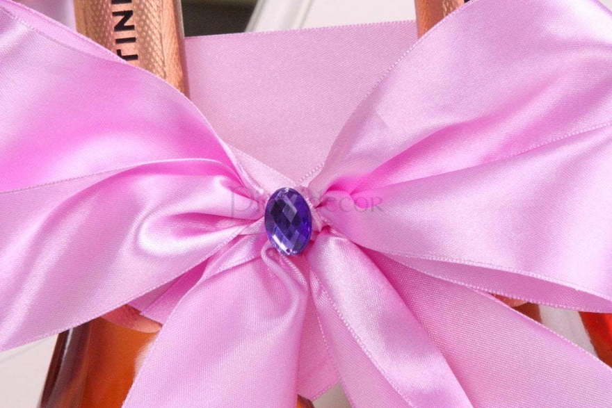 Лавандовый бант на шампанское от  3