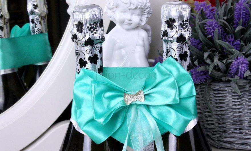 Бант - тиффани - на шампанское от  2