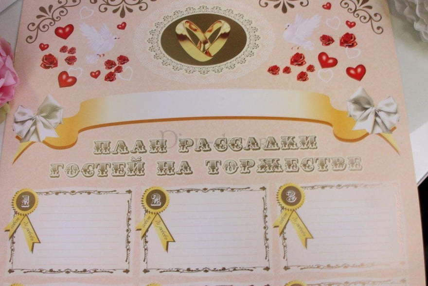 План рассадки гостей Айвори от  3