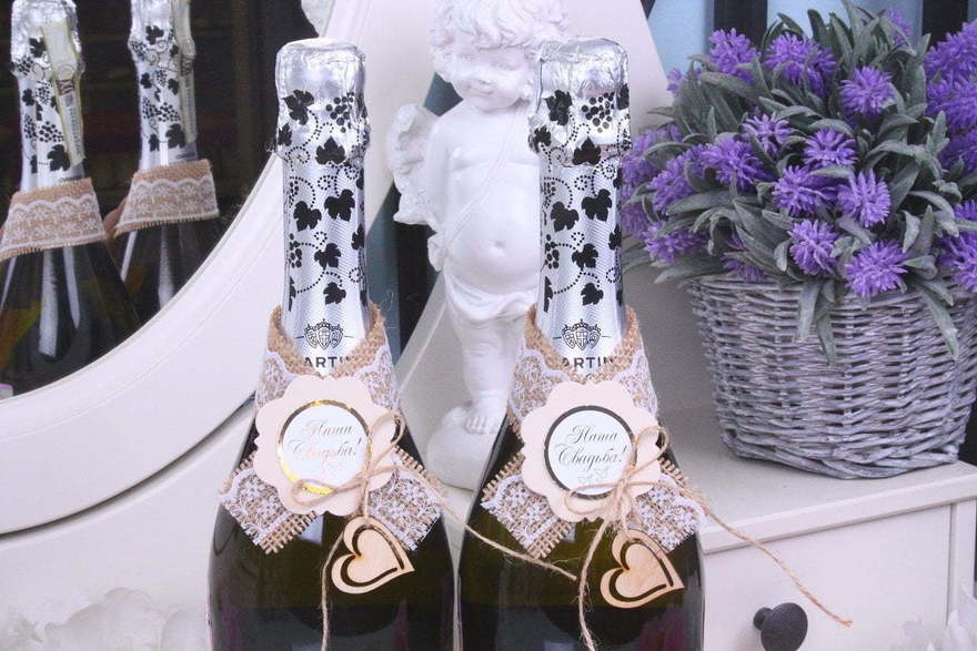 Накидки на шампанское Natural от  2