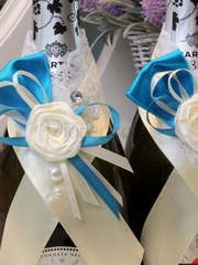 Украшение Бирюзовые накидочки от  2