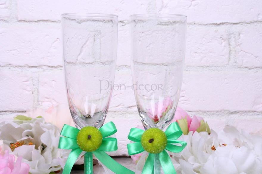 Яблочные бокалы от  2