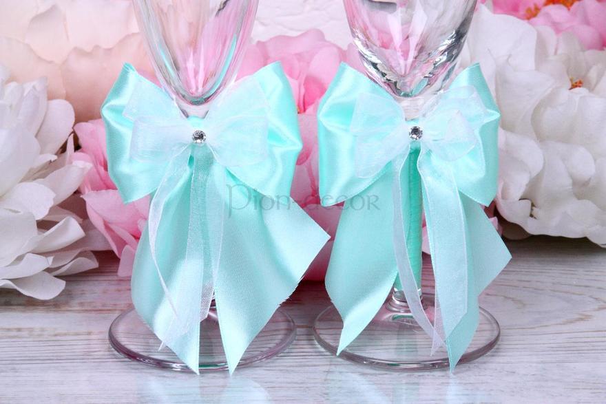 Бокалы с украшением Мята от  2