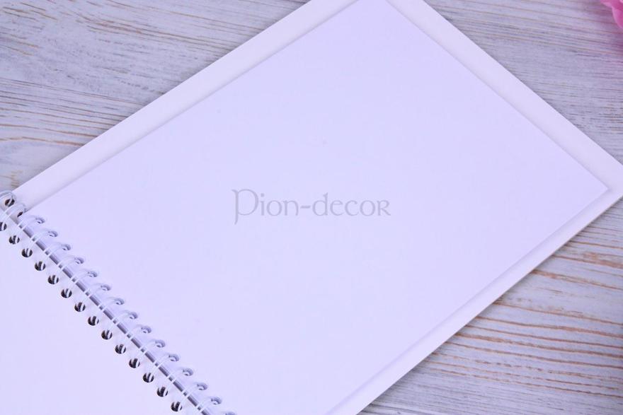 Альбом для пожеланий алый С гербом от  4