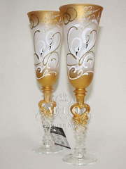 Свадебные бокалы Лебеди от Свадебный салон Amore Mio 1