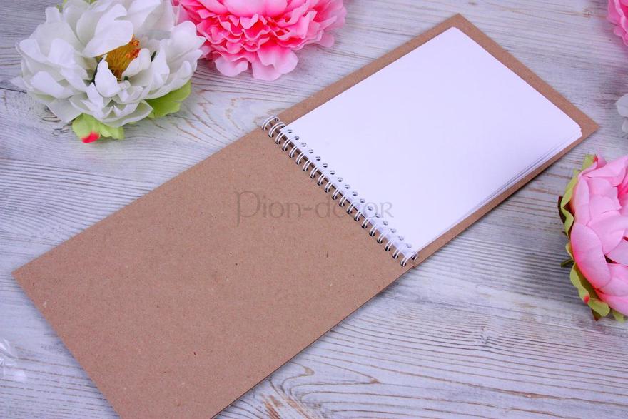 Альбом для пожеланий гостей Кружевной natural от  3