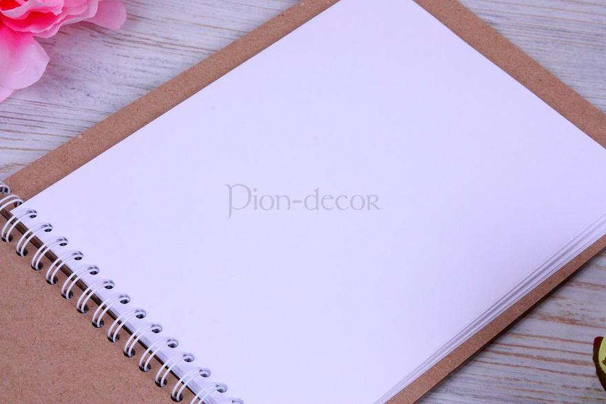 Альбом для пожеланий гостей Кружевной natural от  4